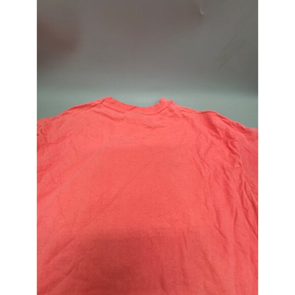 Vintage heart tuggers Hanes beefy Pink short sleeve T-Shirt With Fuzzy Dog Graph - Picture 11 of 13